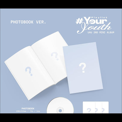 UAU [Playlist #Your Youth] PHOTOBOOK VER. + Free Gift