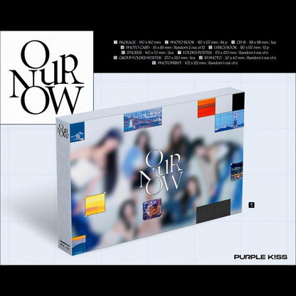 PURPLE KISS [OUR NOW] 1st English Album