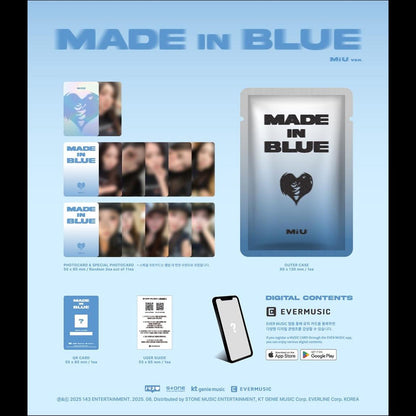 MADEIN S - MADE in BLUE QR Album