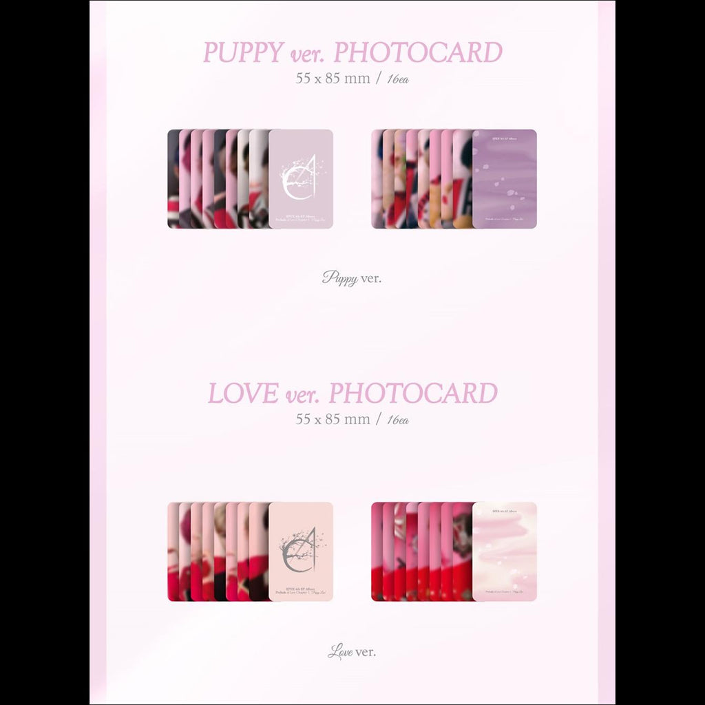 EPEX Prelute of Love Chapter 1. Puppy Love 4th EP Album