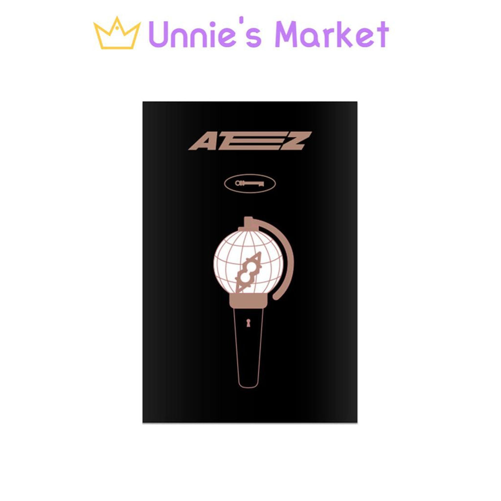 ATEEZ Offcial Light Stick Case Accessory(ATEEZ Metal Badge)