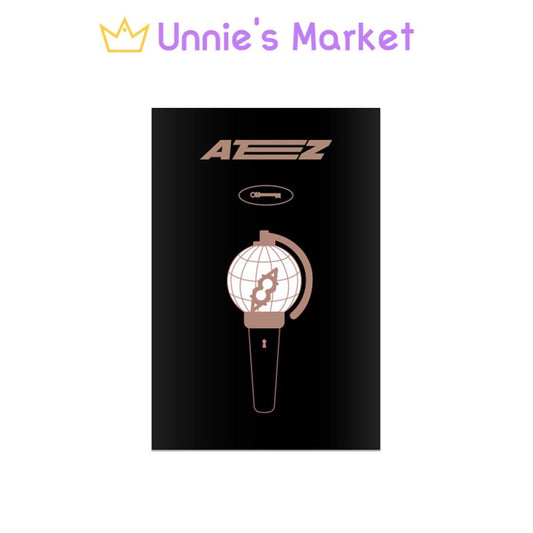 ATEEZ Offcial Light Stick Case Accessory(ATEEZ Metal Badge)