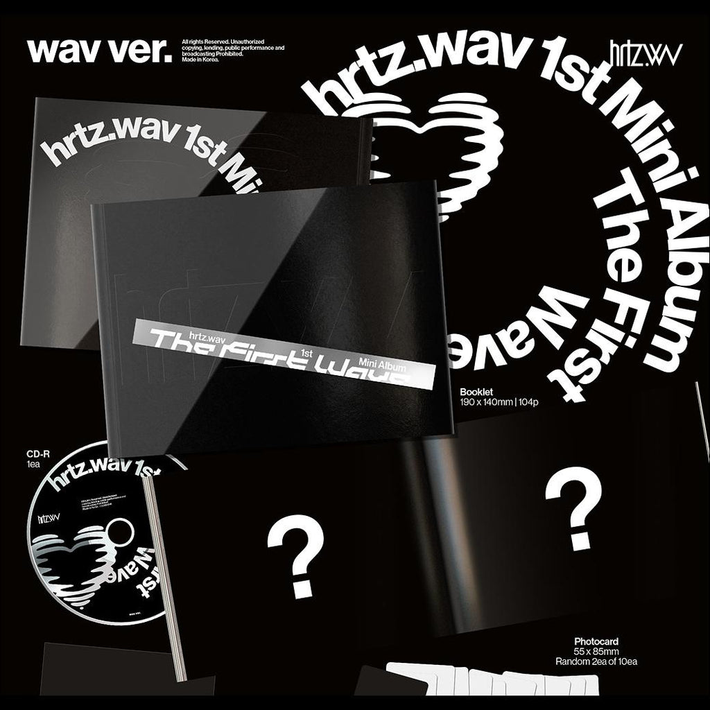 hrtz.wav [The First Wave] 1st Mini Album (wav ver.) + Free Gift