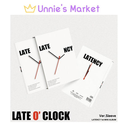 LATENCY [LATE O’ CLOCK] 1st Mini Album (Sleeve Ver.) + Free Gift