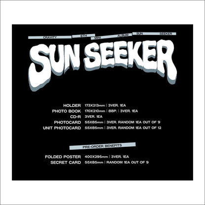 CRAVITY [SUN SEEKER] (PACER VER. / SEEKER VER./ CATCHER VER) Album