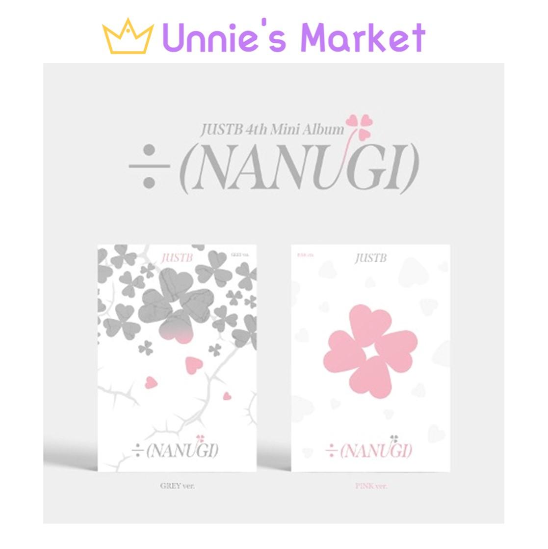 JUST B <÷ (NANUGI)> Grey ver. / Pink ver.