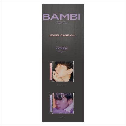 BAEKHYUN (EXO) - [Bambi] Jewel Case Ver. Album