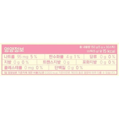 Sktea Zanmang Loopy Apple Cider Vinegar (Apple Flavor) 5g x 30 Sticks