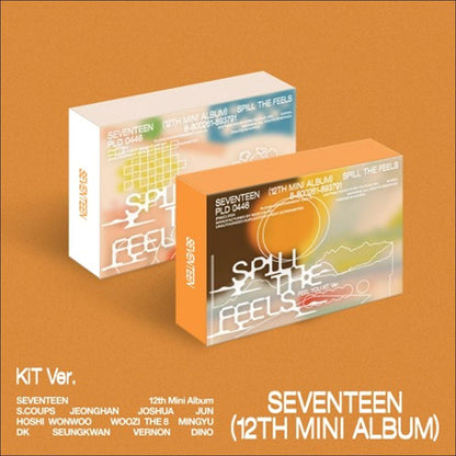 SEVENTEEN - Spill The Feels 12th Mini Album KiT ver.