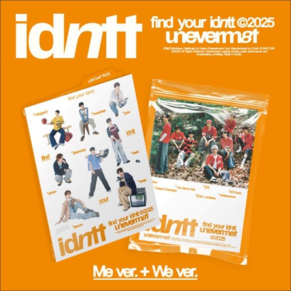 idntt <unevermet> (Me ver. / We ver.) Mini Album