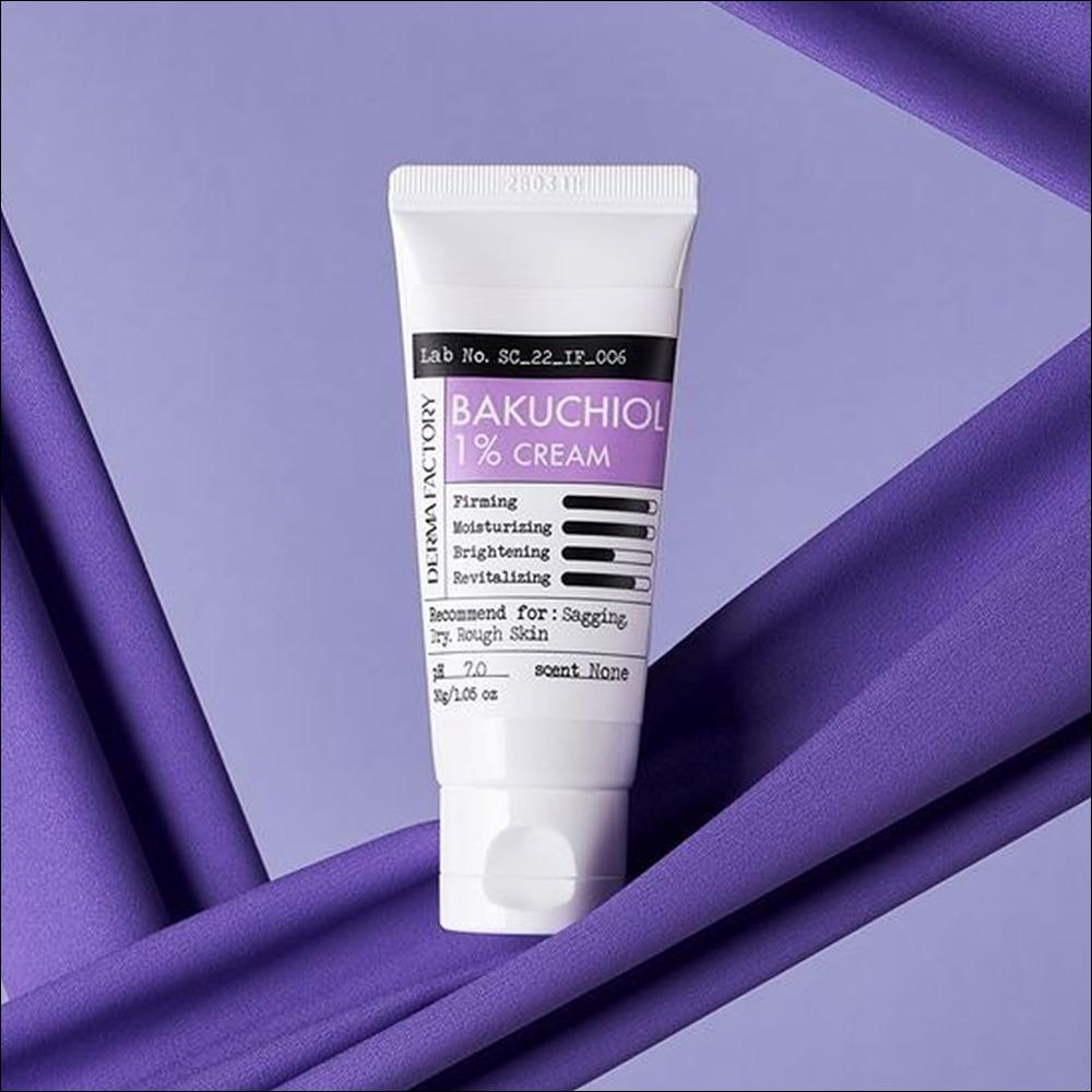 DERMA FACTORY BAKUCHIOL 1% Skin elasticity Cream 30g