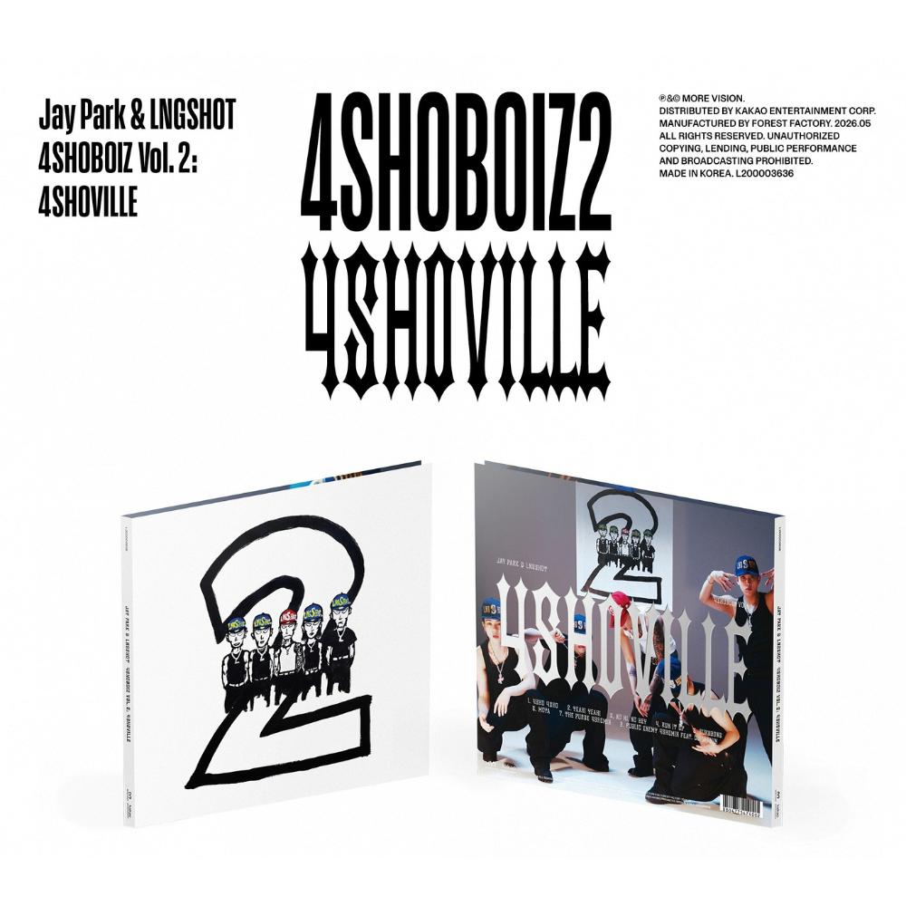 JAY PARK & LNGSHOT Mixtape [4SHOBOIZVol. 2: 4SHOVILLE] + Free Gift