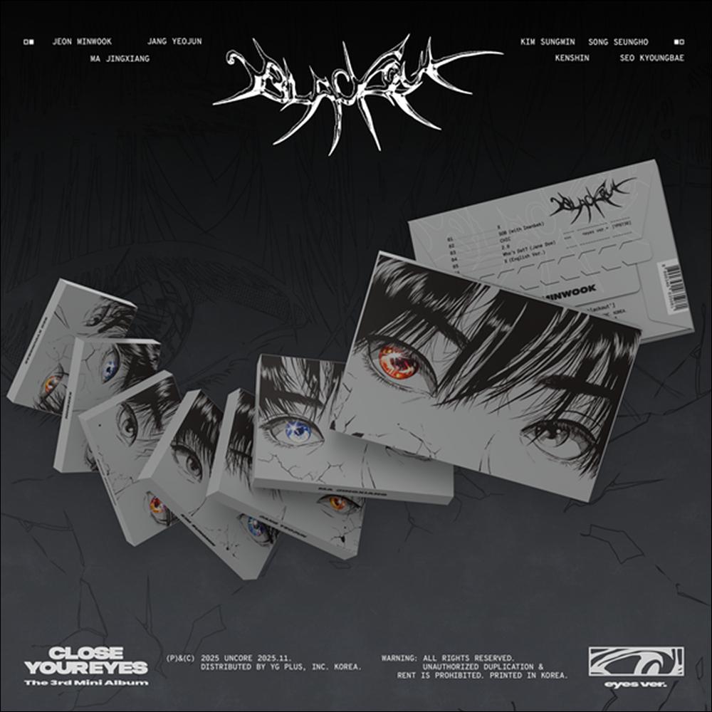 CLOSE YOUR EYES [blackout] (eyes ver.) / The 3rd Mini Album + Free Gift