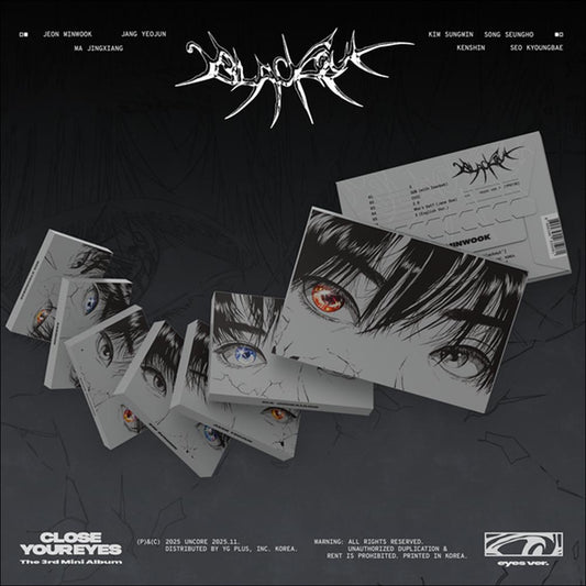 CLOSE YOUR EYES [blackout] (eyes ver.) / The 3rd Mini Album + Free Gift