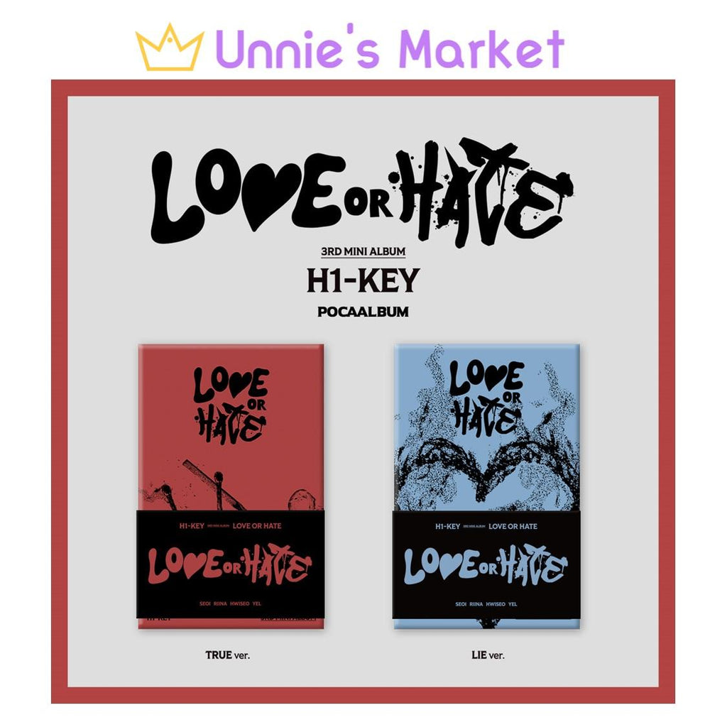 H1-KEY LOVE or HATE POCA Album