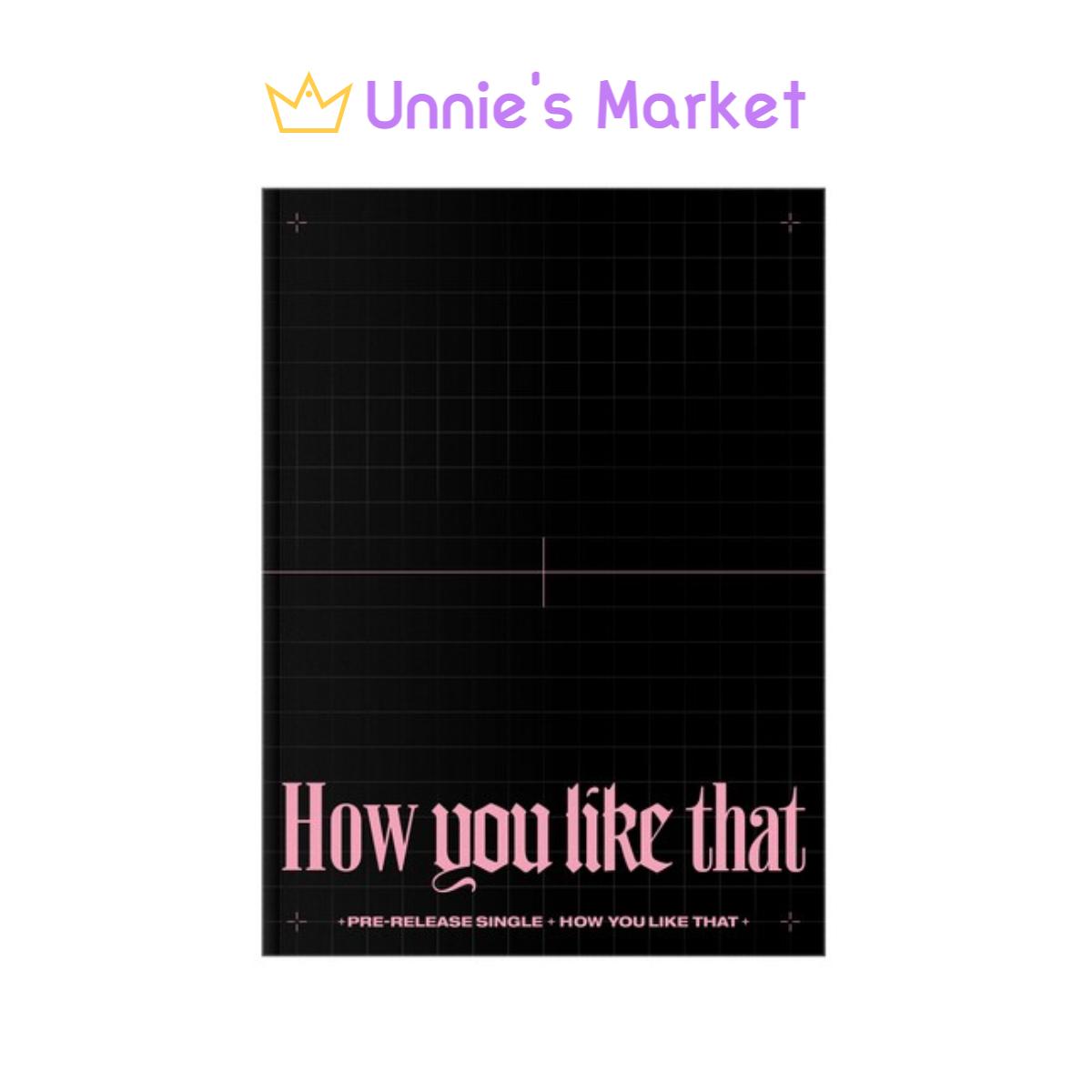 BLACKPINK - HOW YOU LIKE THAT Special Edition Album