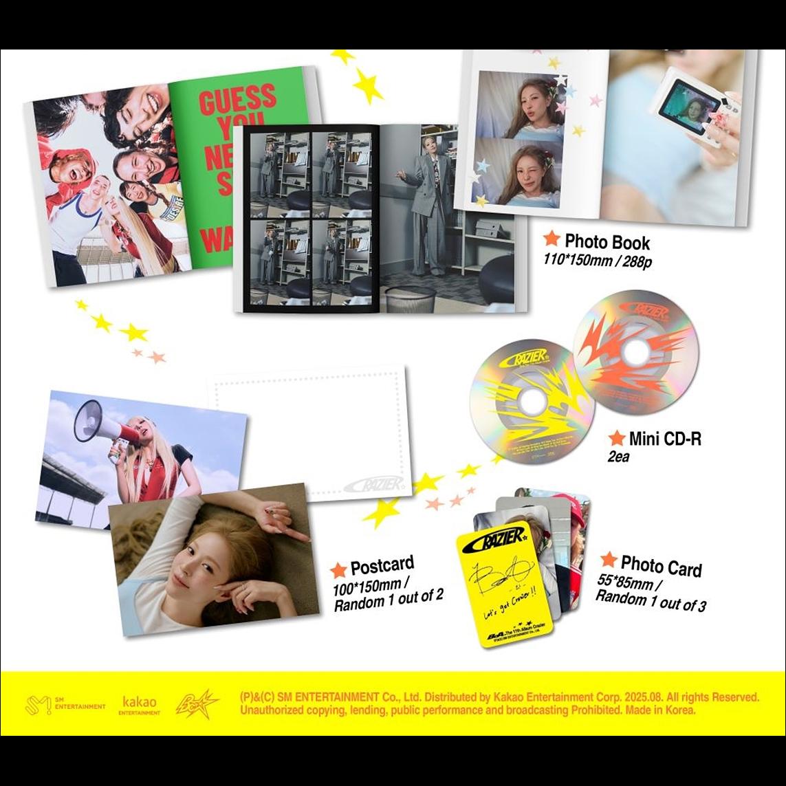 BoA [Crazier] (Louder ver.) 11th Album