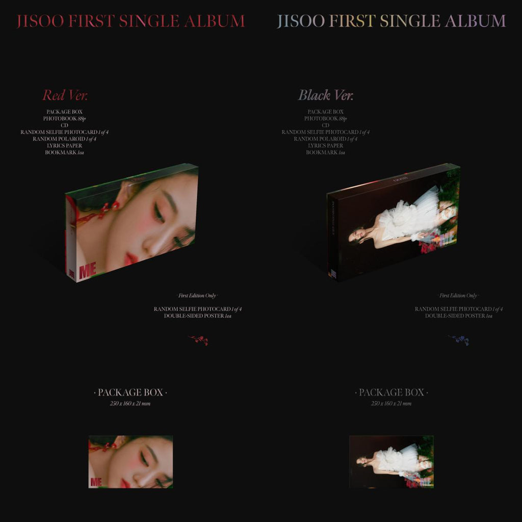 [ALBUM ONLY] JISOO [ME] FIRST SINGLE ALBUM