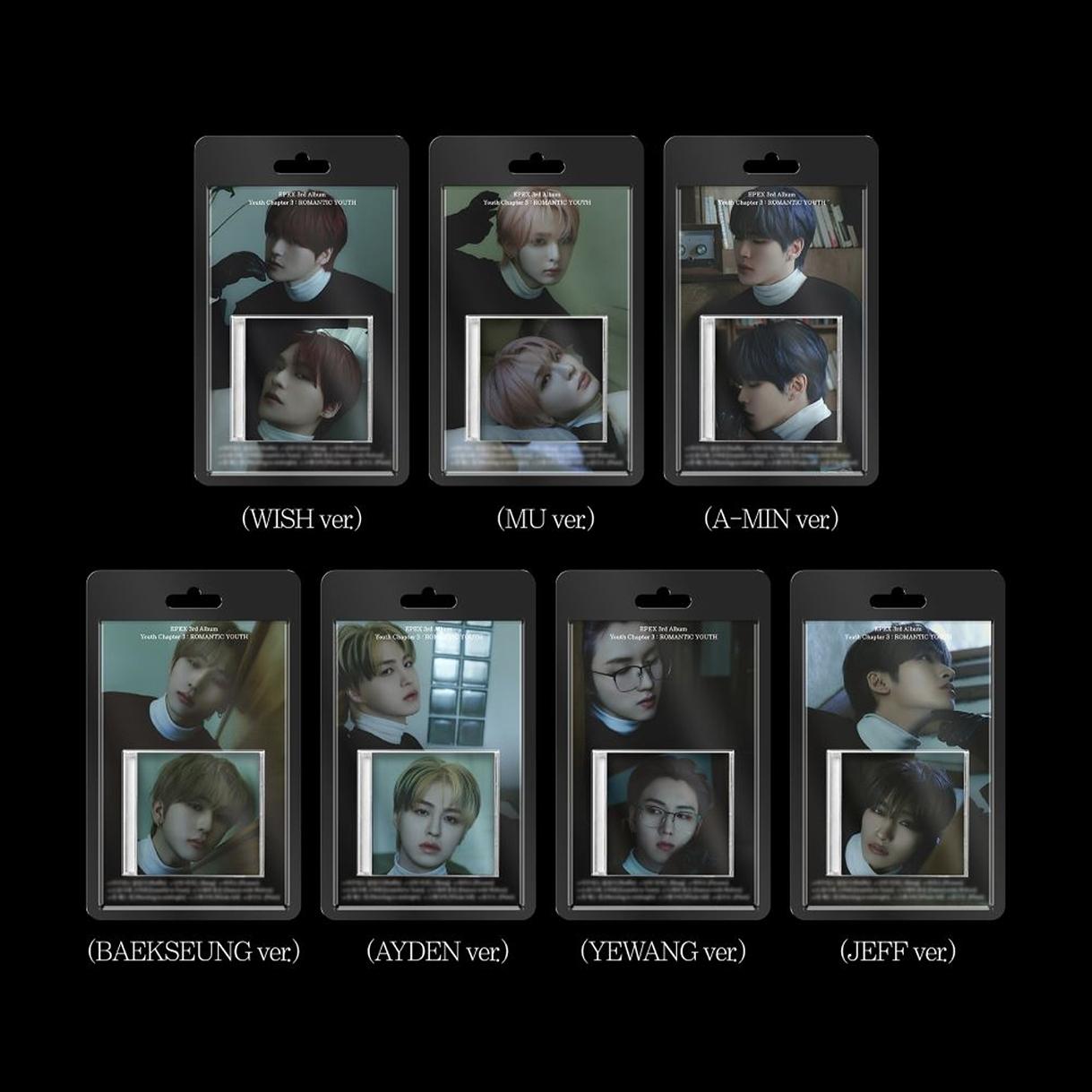 EPEX [Youth Chapter 3rd: Romantic Youth] (KEYRING ver.)