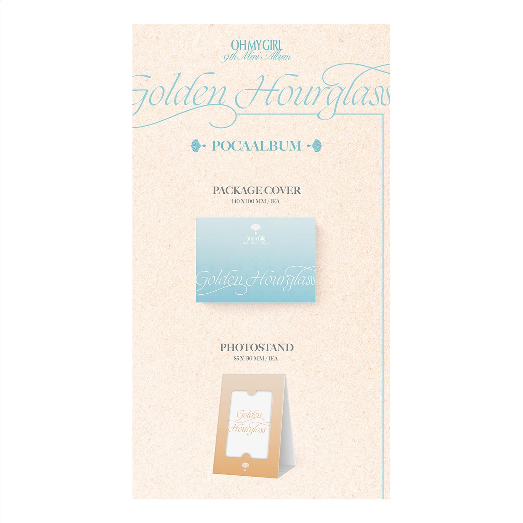 OH MY GIRL - Golden Hourglass POCA Ver. Album + Free  Gift