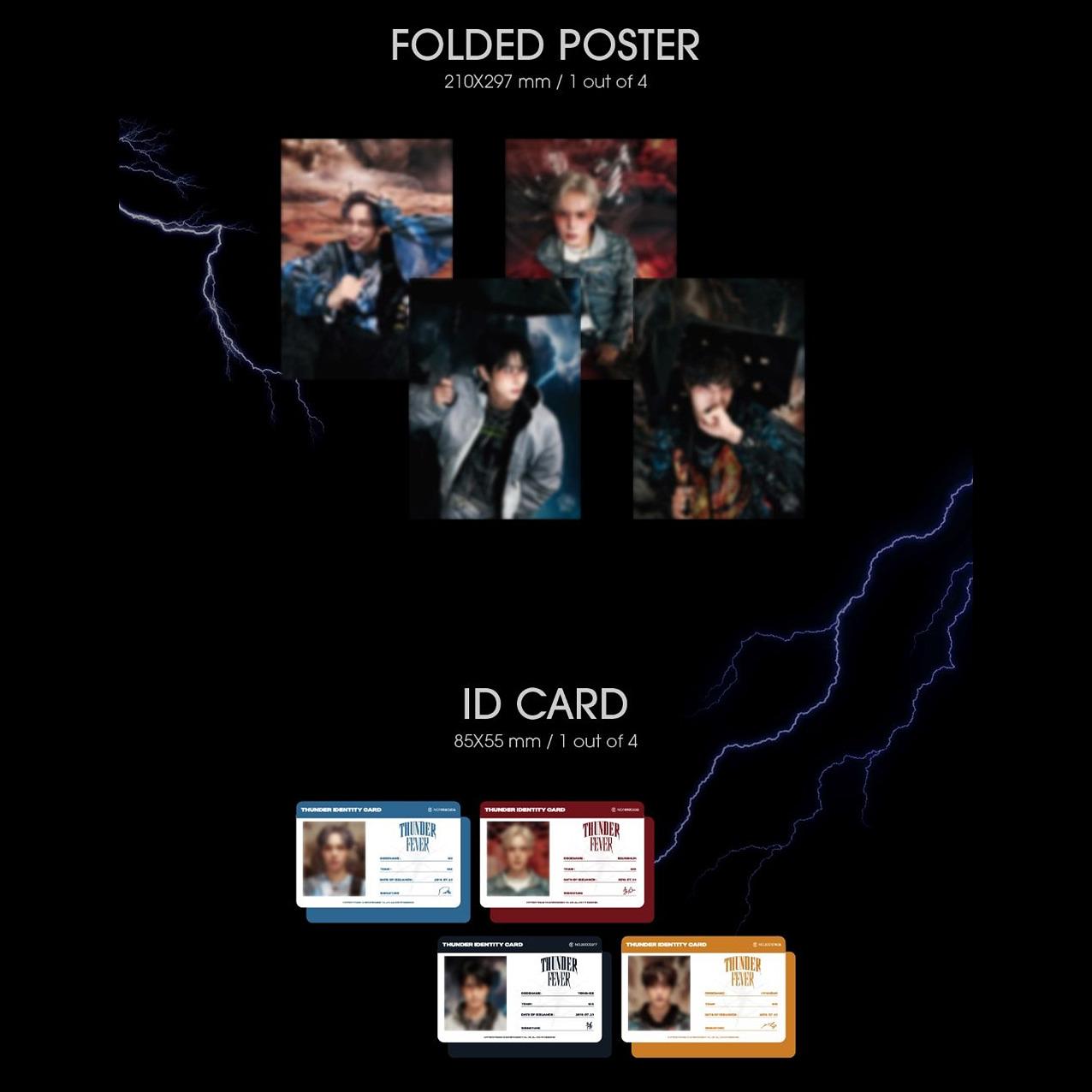CIX - THUNDER FEVER 7th EP Album (THUNDER ver. / FEVER ver.)