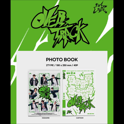 NTX - OVER TRACK [Photobook Ver] (MAGAZINE Ver., CARTOON Ver.) + Free Gift