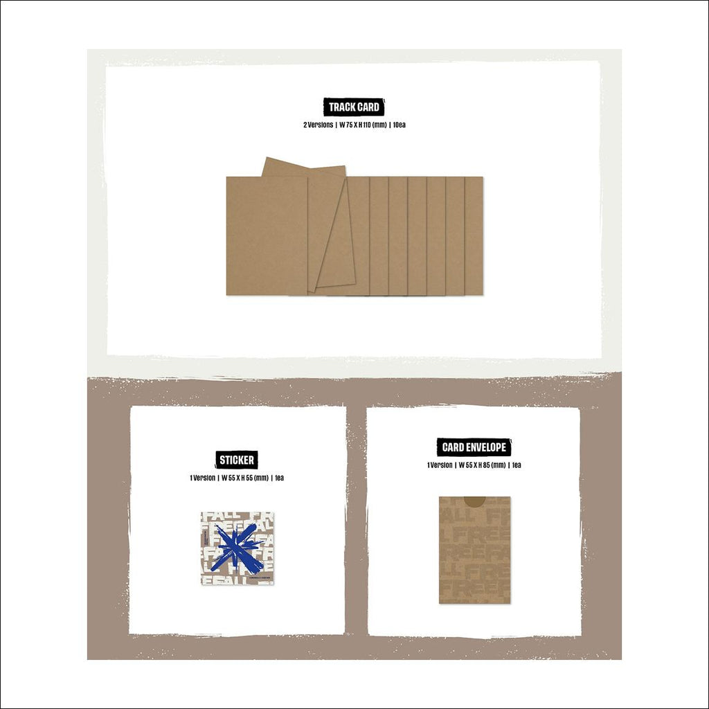 TXT(TOMORROW X TOGETHER) - THE NAME CHAPTER : FREEFALL (Weverse Albums ver.)