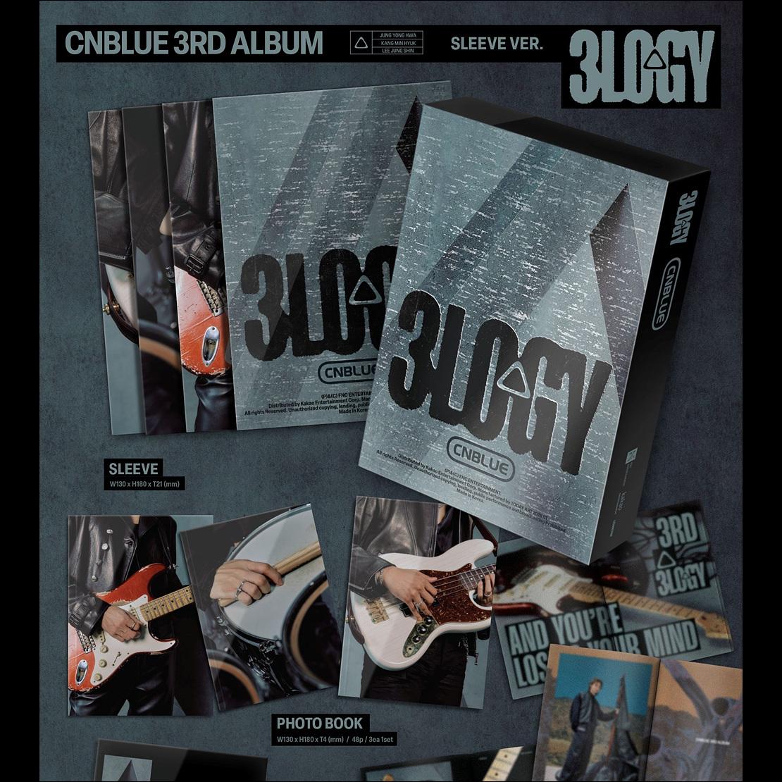 CNBLUE [3LOGY] SLEEVE VER (CD) / 3rd Album + Free Gift