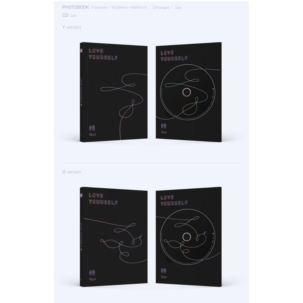 BTS Love Yourself Tear Album