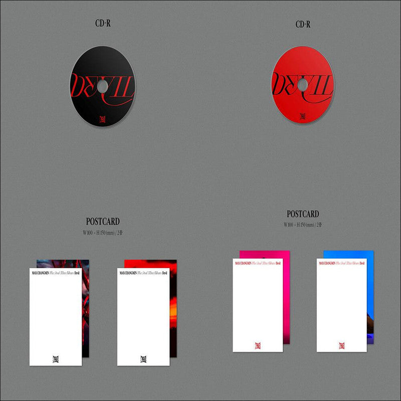 TVXQ MAX CHANGMIN [Devil] 2nd Album