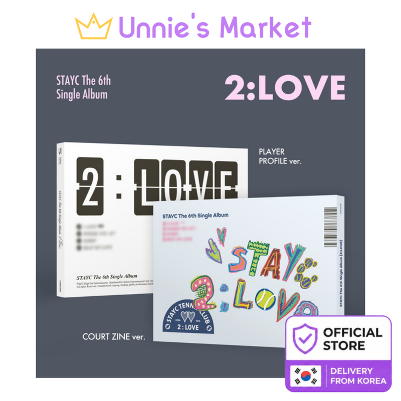 STAYC [2LOVE] The 6th Single Album + Free Gift