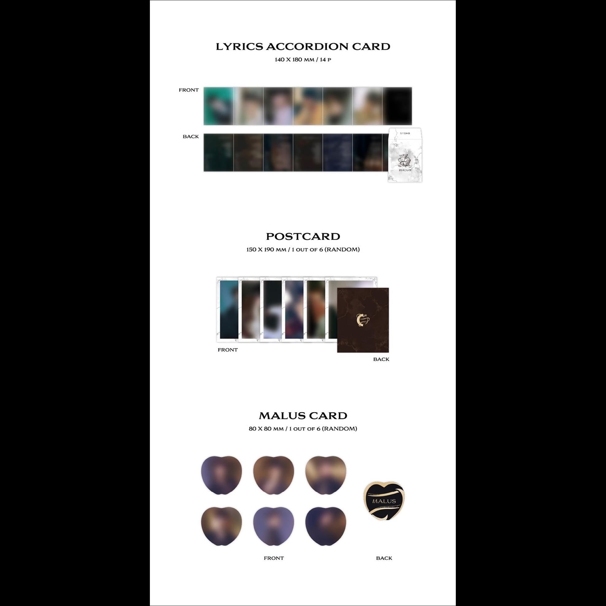 ONEUS [MALUS] Main ver. Album