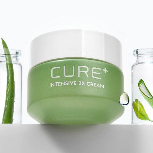 [Cure Alpha by Kim Jeong Moon Aloe] Lasence Loe Cure Intensive 2X Cream - Deep Healing & Protecting Balm-Cream, 30g | Olive's K-beauty