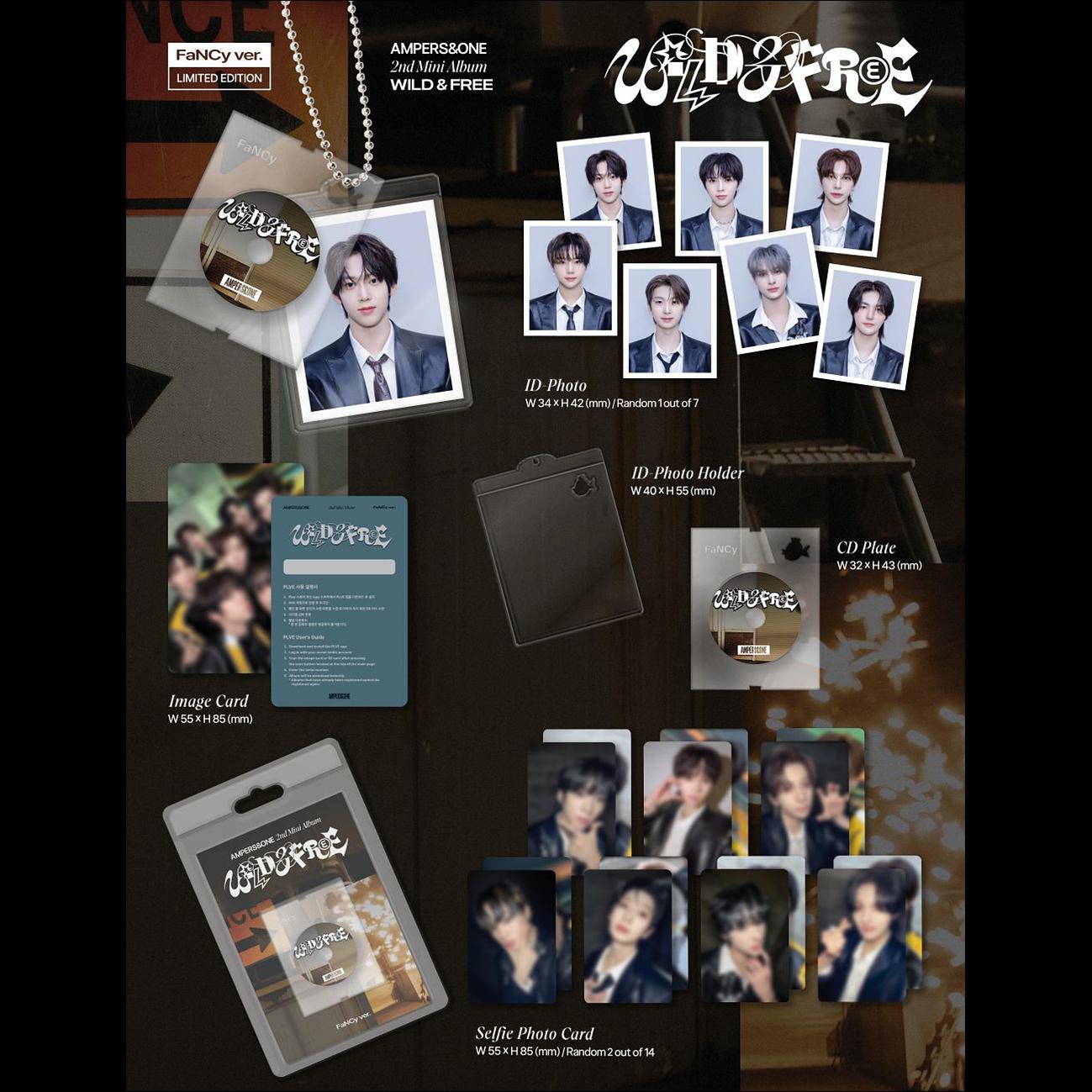 AMPERS&ONE [WILD & FREE] FaNCy (PLVE) ver. / 2nd Mini Album