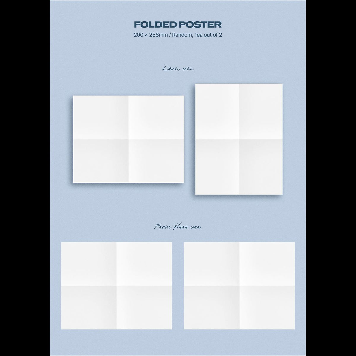 [Pre-order] KIM JAE HWAN [Love, From Here] (Love, Ver. / From Here Ver.) + Free Gift