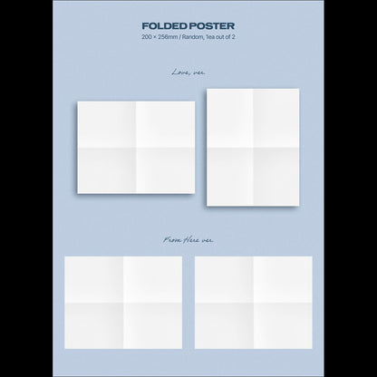 [Pre-order] KIM JAE HWAN [Love, From Here] (Love, Ver. / From Here Ver.) + Free Gift