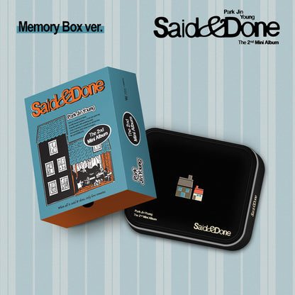 Park Jin Young (GOT7) [Said & Done] 2nd Mini Album (Memory Box ver.) + Free Gift