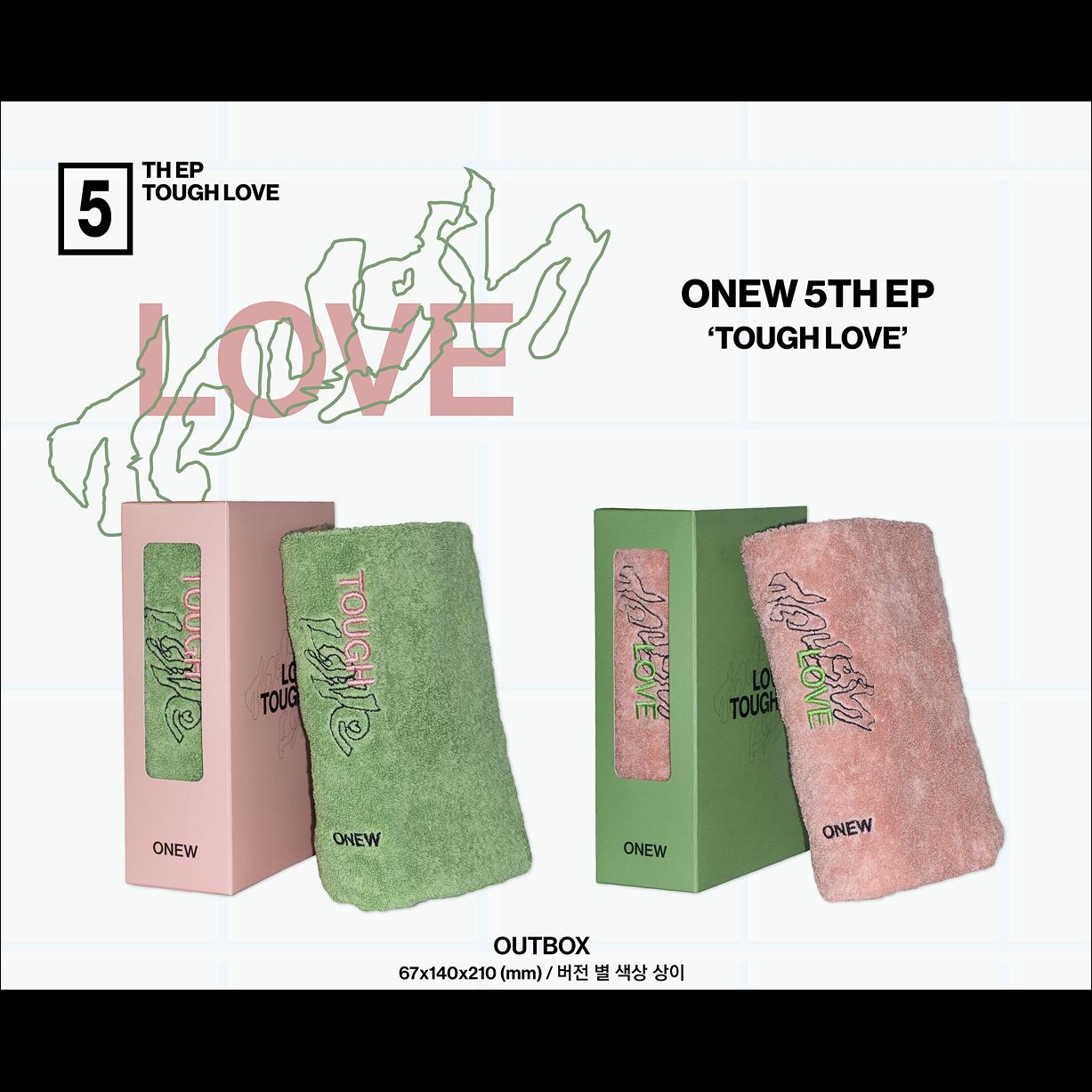 ONEW (SHINee) TOUGH LOVE (TOWEL BOOK Ver.) + Free Gift