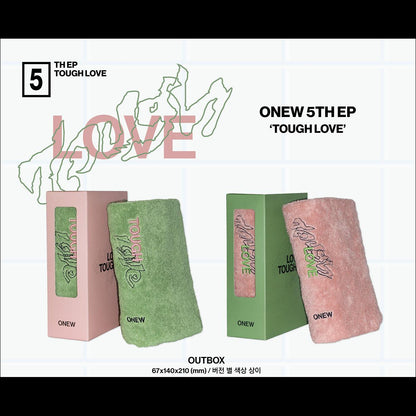 ONEW (SHINee) TOUGH LOVE (TOWEL BOOK Ver.) + Free Gift