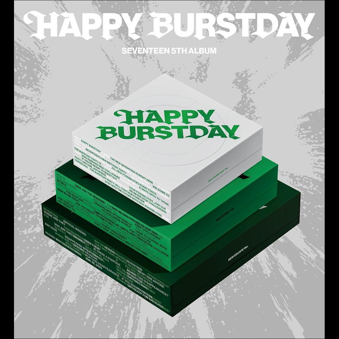 SEVENTEEN - HAPPY BURSTDAY / 5th Album