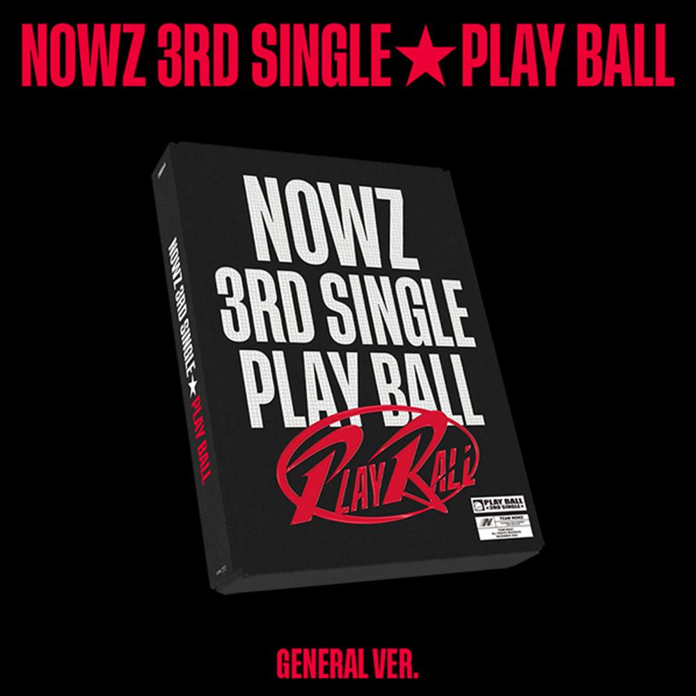 NOWZ [Play Ball] 3rd Single Album (GENERAL VER.) + Free Gift