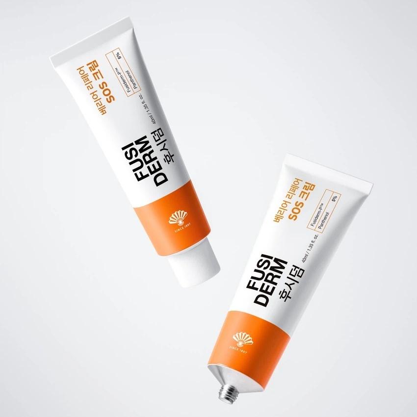 [FUSIDERM] Barrier Repair SOS Cream - Intensive Rescue Dermaceutical Treatment by Dongwha Pharm, 40ml | Olive's K-beauty