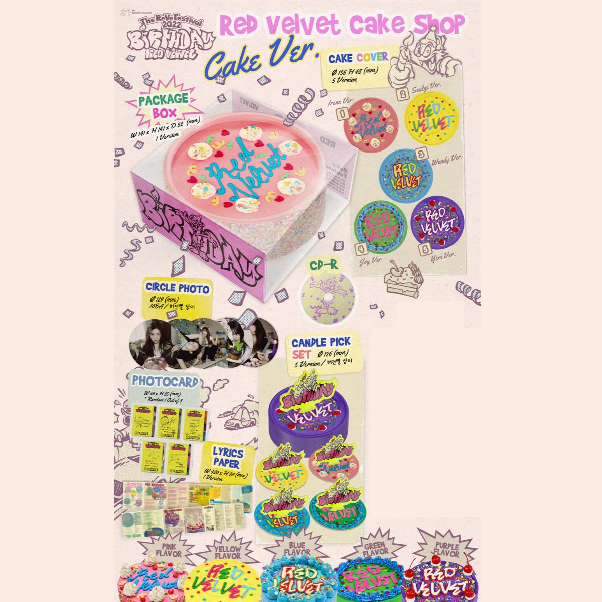 Red Velvet The ReVe Festival 2022 - Birthday Cake Ver.
