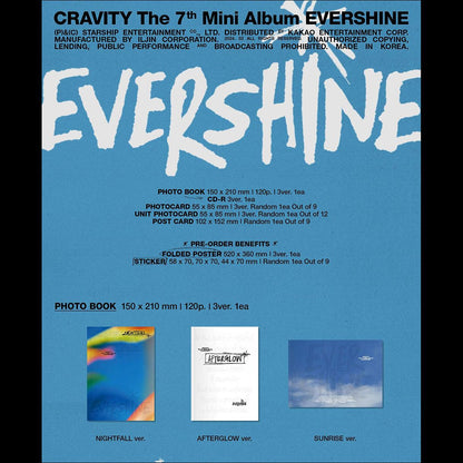 CRAVITY [EVERSHINE] The 7th Mini Album