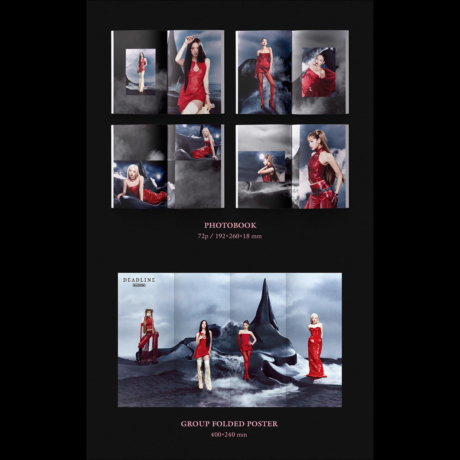 BLACKPINK [DEADLINE] BLACK Ver. / PINK Ver.  + Free Gift