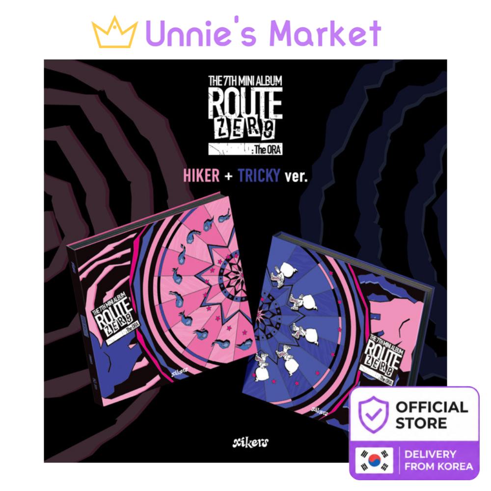 xikers 7TH MINI ALBUM [ROUTE ZERO  The ORA] (TRICKY ver. / HIKER ver.) + Free Gift