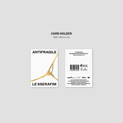 LE SSERAFIM - ANTIFRAGILE Weverse Albums Ver.
