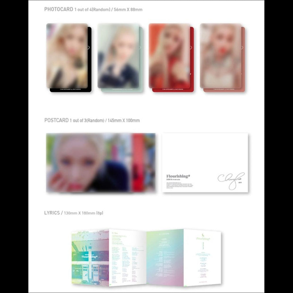 CHUNG HA [Flourishing] 4th Mini Album / CHUNGHA Album