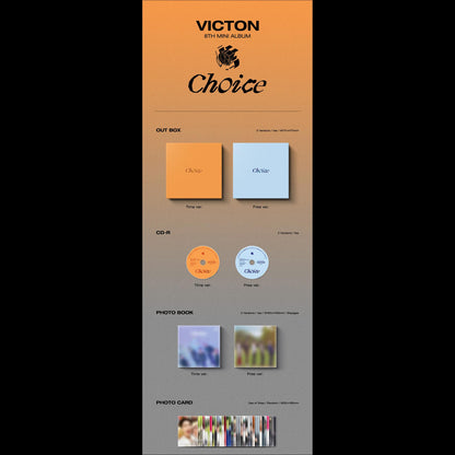 VICTON - CHOICE Album (Time ver. / Free ver.)