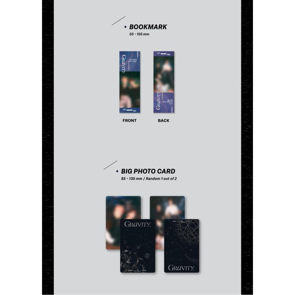 ONEWE GRAVITY 1st English Full Album